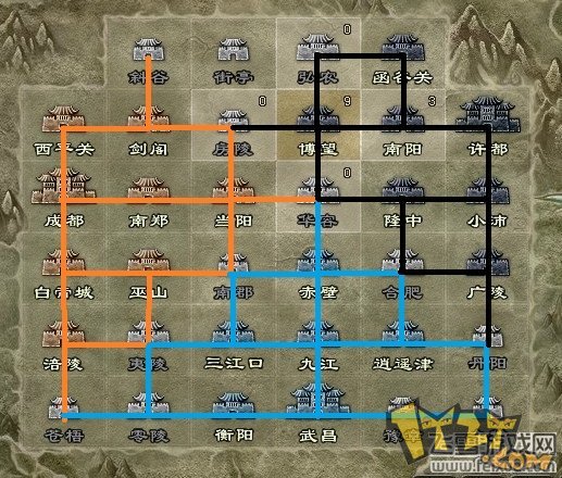 傲视天地城池解析